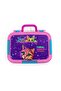 Kids Purple Pink Cat Patterned Stainless Steel Lunch Box 39245 - 5