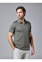 The Seacliff Olive Cotton Zipper Polo Comfort Fit