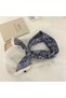 Women's Bandana Scarf 50X50 Square Scarf Rayon Ethnic Patterned Italian Stitched Neck Scarf Hair Bandana - 7