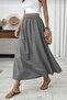 Women's Elastic Waist Parachute Fabric Skirt - 2