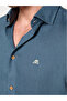 The Breakwater Teal Linen Shirt Comfort Fit - 2