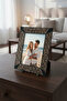 إطار صور منسوج مقاس 13 × 18 سم - 4 خيارات لأنماط مختلفة - إطار ديكور فاخر مقاس 17 × 22 - 4