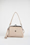 Women's 4-Compartment Lined Scholarship Handbag and Zipper Closure Handbag and Shoulder Bag - 2