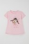 Girl's Shorts Skirt Double Set Animal Love Themed Girl's Printed Bow Accessory 2-6 Years Old - 6