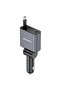 شاحن سيارة سريع 60 واط مع كابل USB-C قابل للسحب - 3