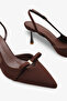 Venezia Women's Heeled Shoes - Brown Nubuck - 5