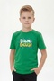 3-Piece Round Neck Basic 3-Piece Boys' T-Shirt with Print Detail - 3