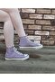 Half Ankle Denim Linen Lace-Up Casual Comfortable Flexible Flat Transparent Sole Cloth Shoes Sneaker