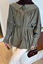 Roba Detailed Shirt Khaki - 3