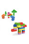 Set de Constructie Blocks Deluxe Cuburi Multicolore 100 Piese