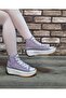 Half Ankle High Sole Denim Linen Lace-Up Casual Comfortable Cloth Shoes Sneaker - 2