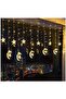 Warm String Light – White | Stars & Moon Shaped Ramadan & Christmas String Lighting for Ho