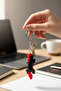 Fire Horse Figured Movable Keychain