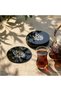 Set of 6 Ehlen and Sehlen Acrylic Coasters - Modern Table Decoration - 5
