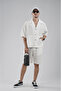 Trend Biz Oversize Pocketed Shirt Shorts Bottom Top Set