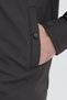 Men's Anthracite Polo Collar Basic Zippered Seasonal Jacket - 6