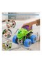 Lighted and Sound Dinosaur Monster Truck - 360 °   Rotating Friction Stunt Car - Toy Car - 2