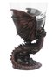 Luxury Cast Iron Dragon Design Set of 2 Zodiac Shot Glasses Collection Liquor Glass 50 ml - 6