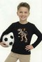 Printed Boy's Long Sleeve T-Shirt B15 - 2
