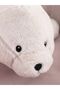 Embroidery Detailed Large Stuffed Plush Cute Seal Pillow 50X20 cm Sleeping and Play Companion - 2