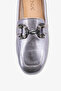 Duenas Women's Ballerinas with Genuine Leather Accessories - Silver - 4