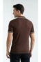 Men's Zippered Polo Collar Knitwear T-Shirt Regular Fit Modern Classic - 3