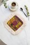 African Ethnic Motif Fringed Presentation Napkin - Colorful Bohemian Purple Orange Coaster Napkin - 4