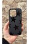 iPhone 16 Pro Compatible Star Silicone Shock-Absorbing Classic Protected Rubber Case - 2