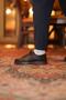 Laura Model Genuine Leather Handmade Brown Sneaker Shoes - 4