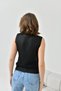 Women's Crew Neck Shiny Camisole Knitwear Sweater 10731 - 8