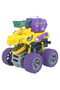 Lighted and Sound Dinosaur Monster Truck - 360 °   Rotating Friction Stunt Car - Toy Car - 2