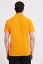 Men's Slim Fit 100% Cotton Short Sleeve Polo Collar Orange T-Shirt - 6