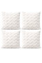 Plush Decorative Throw Pillow Cover Nordic Zigzag-Herringbone Set of 2 / 4 42X42 cm - 2