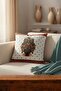 Throw Pillow Cover Special Design Set of 2 Soft Textured Throw Pillow with Owl Pattern Gift Throw Pillow - 4