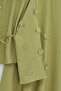 Floral Detailed Skirted Two-Piece Modal Fat Green Suit - 3
