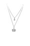 Swaroski Stone Steel Women's Necklace - 5
