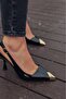Caligo Stiletto Black Patent Leather - 7