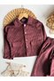 4-12 Years Old Boys' Corduroy Jacket and Pants Set for Holidays and Special Occasions |   Children's Holiday Set - 3