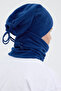 100% Micro Polar Fleece Extra Flexible and Soft Men's Beanie Neck Collar Set - 5