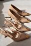 Noctra Stiletto Nude Patent Leather - 8
