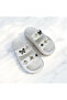 Women's Double-Strap Lightweight Sole Beach Pool Daily Home Slippers with Stone Accessories