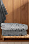 Pera 3-Piece 100% Cotton Towel Set |   Hand, Face - Hair Towel |   Bag with Contents, Dowry Gift, Gift Item |   50X90 cm - 7