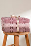 Pera 3-Piece 100% Cotton Towel Set |   Bath Towel |   Bag with Contents, Dowry Gift, Gift Item |   70X140 cm