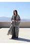 OTUKEN Cotton Hooded Bohemian & Ethnic Kimono Women