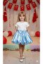 Girl's Satin Balloon Skirt