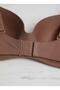 Women's White Seamless Gathering Bra - Non-Marking Laser Cut Seamless Bra Copper - 6