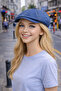 قبعة بيكمون بيكي بلايندرز من قماش الدنيم المطاطي طراز UN0088 - 3