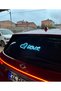 In-Car Neon Led Lighted Decor Love Heart (Ice Blue with 12 Volt Suction Cup) - 2