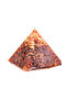 Handmade Amber Pyramid 122mm – Haramain Engraved Amber Composite Pyramid – Spiritual Home Decor - 8