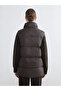 Bordo Mock Neck Women's Puffer Vest - 6